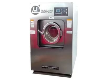 How do you use an industrial washing machine
