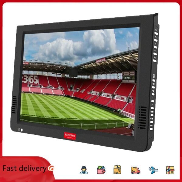 10 Inch Portable Digital TFT HD Screen Free view LED TV for Car Caravan Camping Outdoor Built-in Battery Multimedia Player