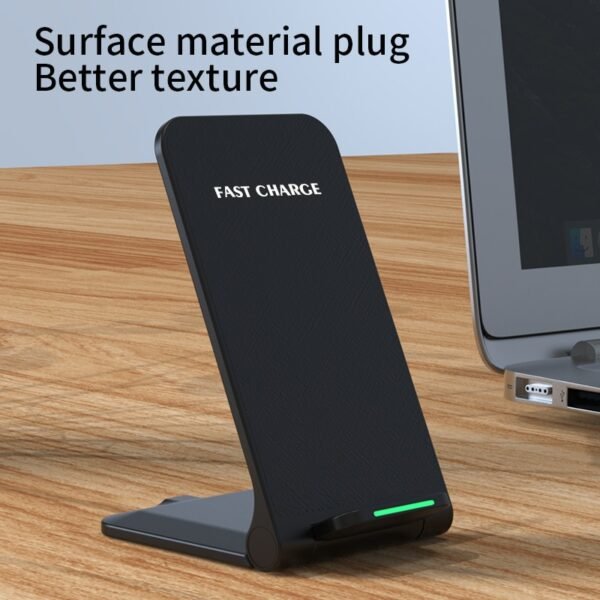 30W Wireless Charger Stand Pad For iPhone 14 13 12 11 Pro X XS Max XR Samsung S21 S20 Qi Fast Charging Dock Station Phone Holder - Image 4