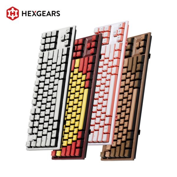 HEXGEARS X3 Mechanical Keyboard 87 Key PBT Keycaps Kailh BOX Switch Gaming Keyboard USB Wired/2.4Ghz teclado Wireless for PC