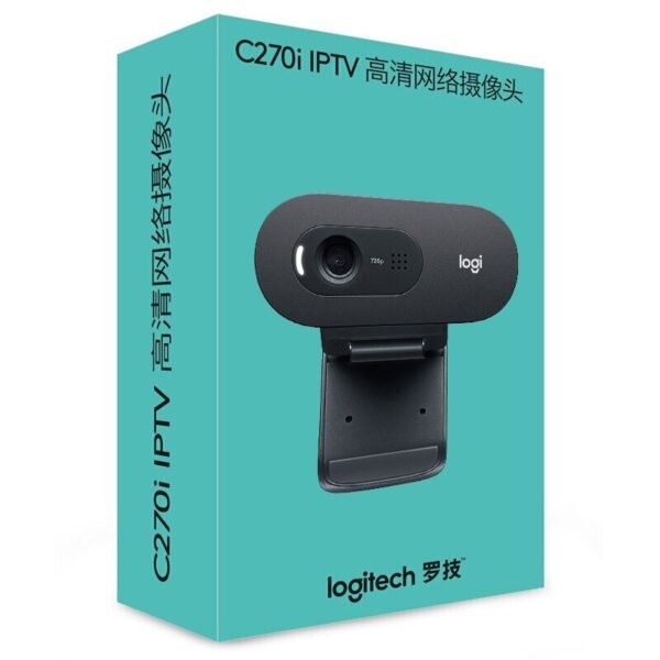 Logitech Original C270 C270i Desktop Computer Notebook Free Drive Online Course Webcam Video Chat Recording USB Camera HD - Image 5