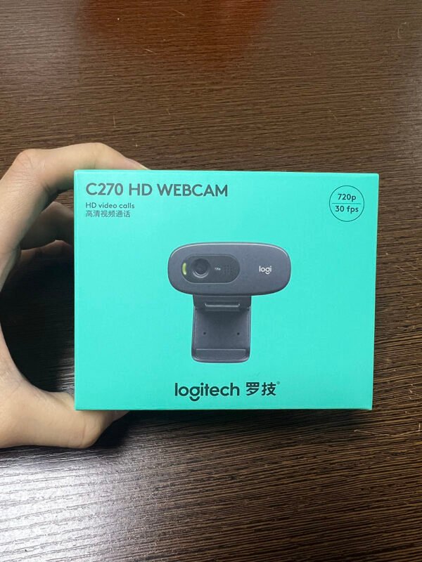 Logitech Original C270 C270i Desktop Computer Notebook Free Drive Online Course Webcam Video Chat Recording USB Camera HD - Image 6