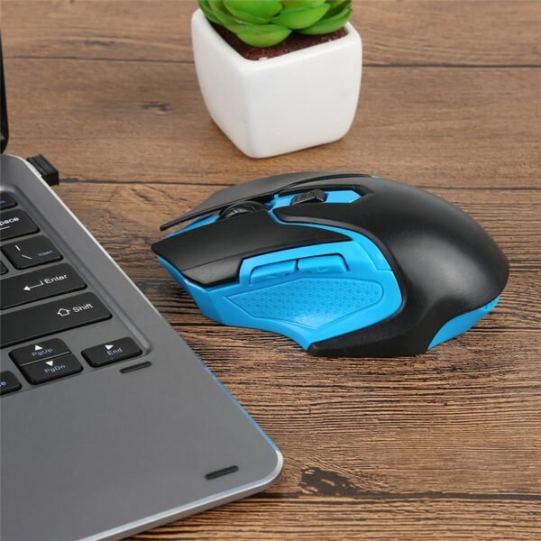 Professional 2.4GHz Wireless Optical Gaming Mouse Wireless Mice for PC Gaming Laptops Computer Mouse Gamer with USB Adapter - Image 2