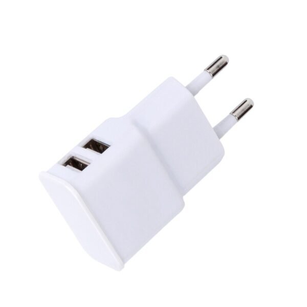 USB Phone Charger 5V 2A 1 2 USB Port Phone Charging Adapter Travel EU Plug Power Supply For Iphone Samsung Huawei Xiaomi Xiaomi - Image 5