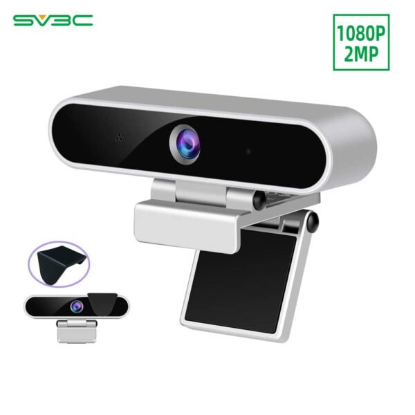 WEBCAM With Microphone For PC, SV3C Full Hd 1080P USB Computer Camera, Web CAM For Calls/Conference, Zoom/Skype/YouTube, Laptop