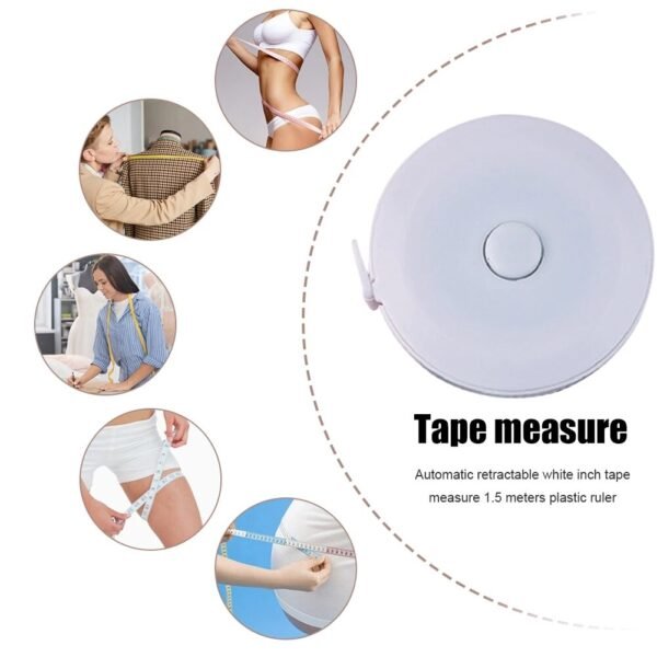 2m/79inch Soft Tape Measure Double Scale Body Sewing Flexible Ruler for Weight Loss Medical Body Measurement Sewing Tailor Craft - Image 3