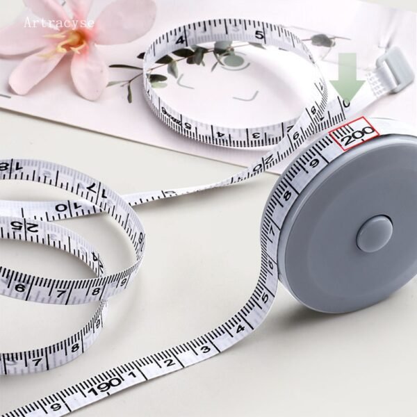 2m/79inch Soft Tape Measure Double Scale Body Sewing Flexible Ruler for Weight Loss Medical Body Measurement Sewing Tailor Craft - Image 4