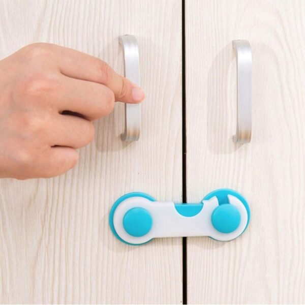 Baby Drawer Lock Child Kid Box Drawer Cupboard Cabinet Safety Lock Window Closet Wardrobe Refrigerator Lock - Image 2