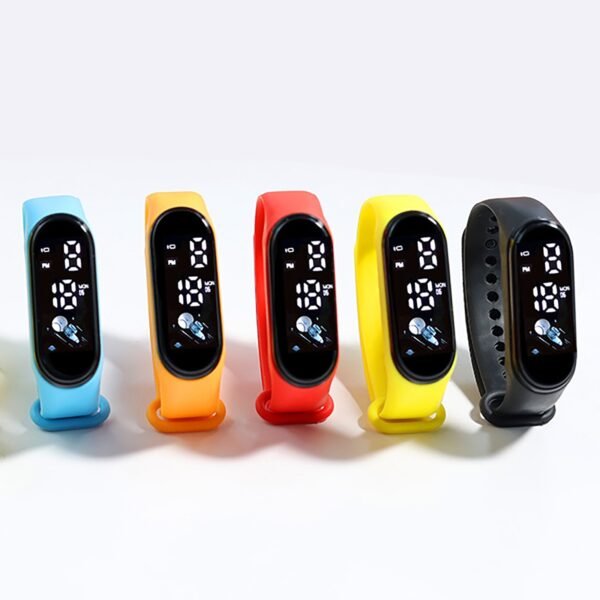 Children's Waterproof Sports Smart Watch Outdoor Silicone Bracelet Electronic Watch Kids Bracelet Digital Watches reloj montre - Image 6