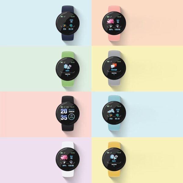 D18 Pro Smart Watch for Xiaomi IOS Men Women Bluetooth Fitness Tracker Sport Bracelet Heart Rate Blood Pressure Kids Smartwatch - Image 6