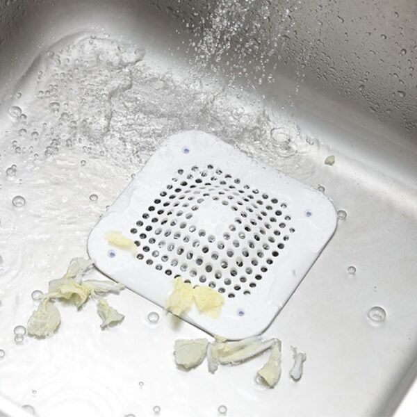 Hair Filter Sink Anti-blocking Strainer Bathtub Shower Floor Drain Stopper Silicone Kitchen Deodorant Plug Bathroom Accessories - Image 2