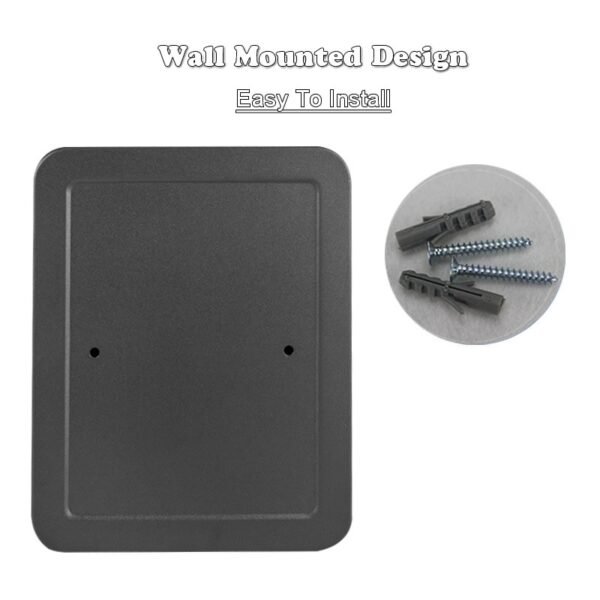 Metal 20 Keys Safe Storage Box Combination/Key Lock Wall Mounted Spare Car Keys Organizer Cabinet For Home Office Apartment - Image 4