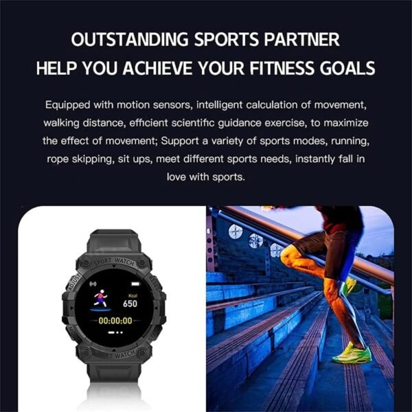 Smartwatch Men Android FD68S Camera Heart Rate Sports Tracker Smart Watches For Iphone Samsung Xiaomi Huawei Phone Watch - Image 4