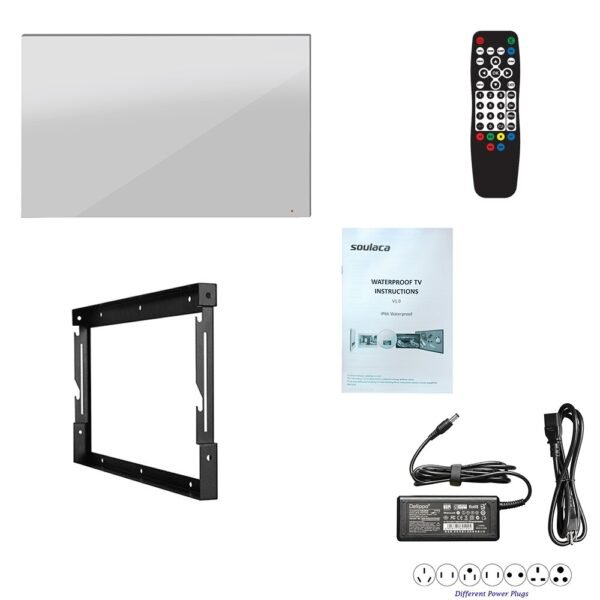 Soulaca Magic Mirror 22 Inch Touch Screen Led TV for Bathroom IP66 Waterproof Android 9.0 System Wi-Fi&Bluetooth - Image 4