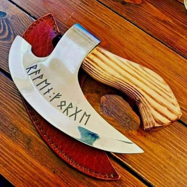 Stainless Steel Axe Pizza Cutters Multifunctional Pizza Axe With Oblique Blade Pizza Knife Cookie Cake Scissor Pizza Cutter Axe - Image 5