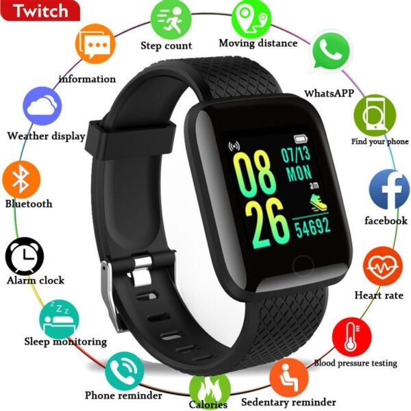 Twitch 2022 New Smart Watch Full Touch 1.44 Inch Screen Calling Smartwatch Multi-sport Modes Watches For Iphone Xiaomi Huawei