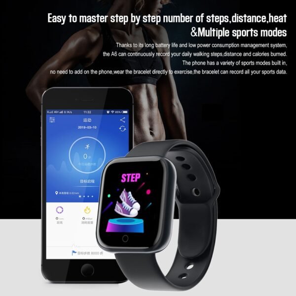 Twitch Smart Watch Men Women Bluetooth Fitness Tracker Bracelet Sport Heart Rate Blood Pressure Kids Smartwatch for IOS Android - Image 3