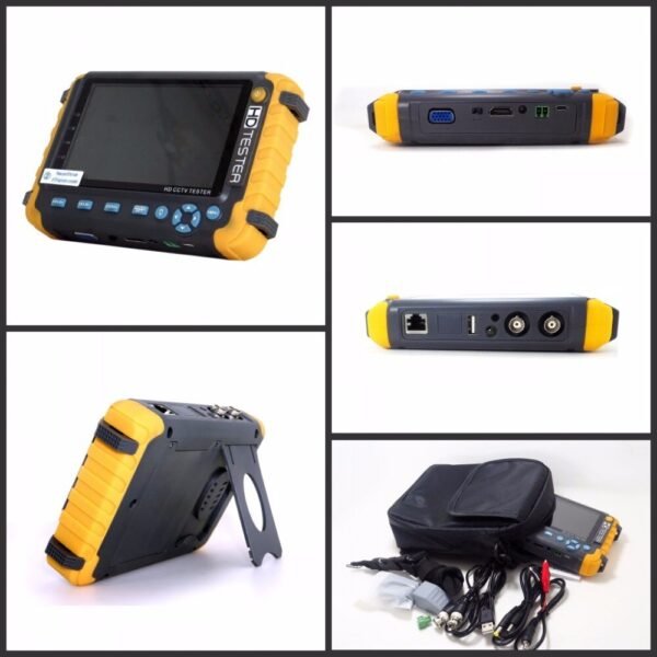 Upgraded IV8S IV8W 5 inch CCTV Tester Monitor 8MP TVI AHD CVI CVBS Security Camera tester support PTZ Audio VGA HDMI input - Image 4