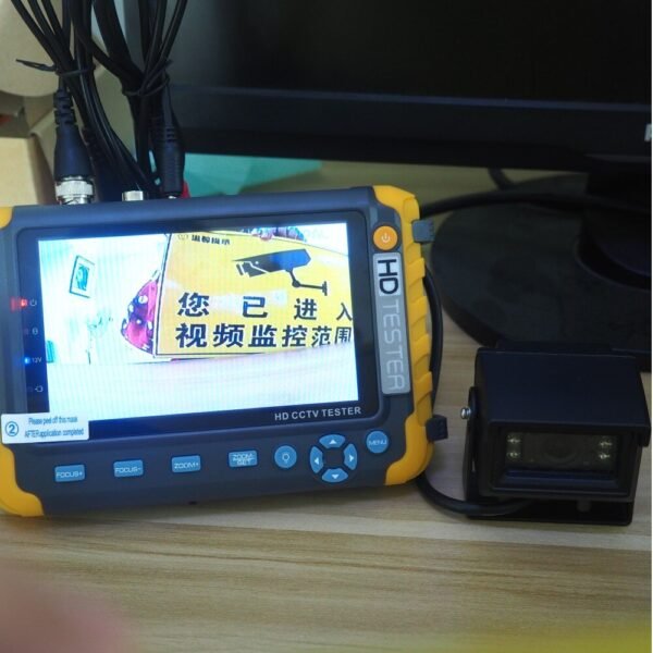 Upgraded IV8S IV8W 5 inch CCTV Tester Monitor 8MP TVI AHD CVI CVBS Security Camera tester support PTZ Audio VGA HDMI input - Image 6