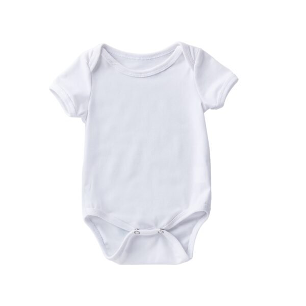 Babany bebe Newborn Unisex Romper For Babies Clothes Short Sleeve Solid Romper One-picec