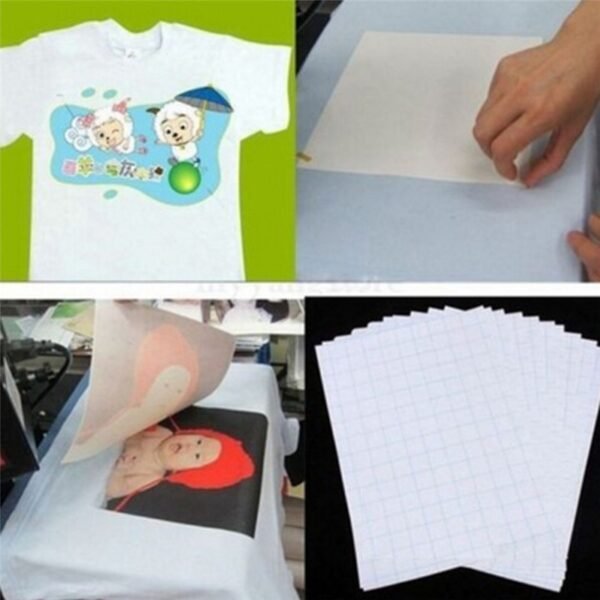 A4 size transfer inkjet paper Iron on ink transfer paper T-shirt transfer paper - Image 5