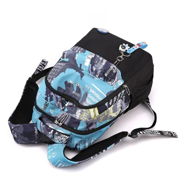 Kids Waterproof Large Back pack for Teenagers Boys Bagpack High School Backpack for Boy Student School Bags - Image 5