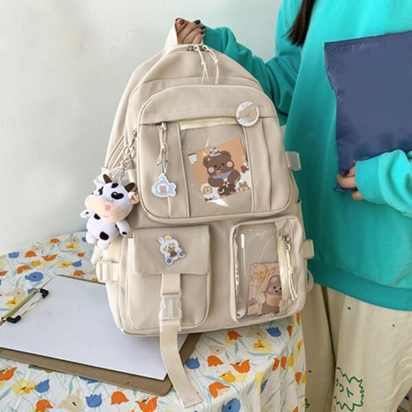 Laptop Backpack Popular Wear-resistant Water Resistant for College School Students School Bag Teen Girls Backpack - Image 4