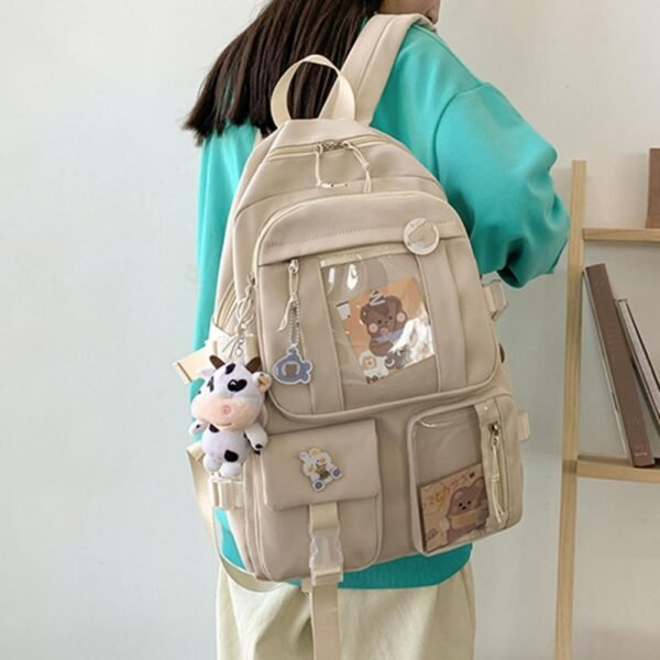 Laptop Backpack Popular Wear-resistant Water Resistant for College School Students School Bag Teen Girls Backpack - Image 6