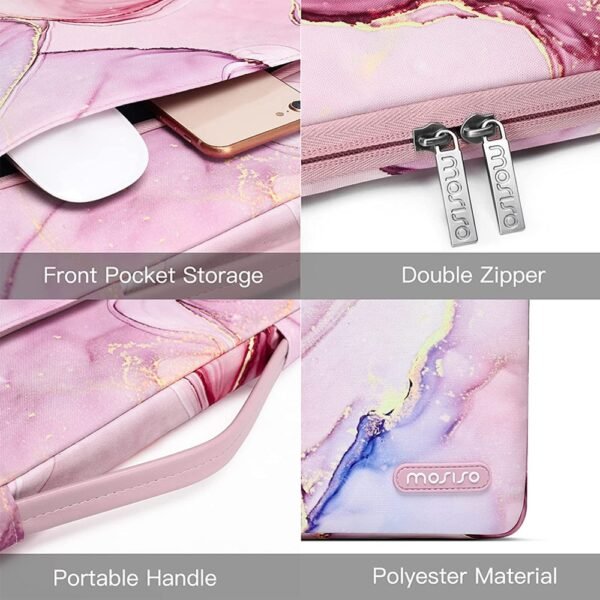 Laptop Bag Sleeve Case 13.3 14 15.6 inch Notebook Handbag For Macbook Air Pro M1 Lenovo ASUS HP Acer Huawei Men Women Briefcase - Image 4