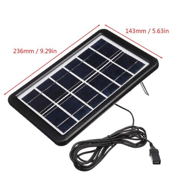 Solar Panel Powered Water Fountain Panel Pool Pond Pump Kit Garden Sprayer 3W USB Brushless Pumping Aquarium Fish Water Pump - Image 2